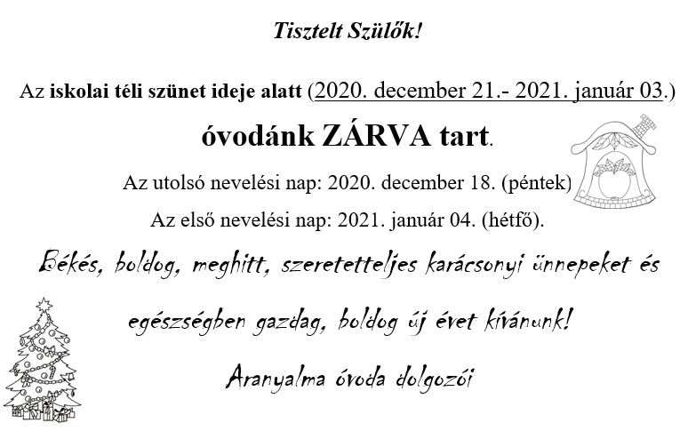 Óvoda zárva 1